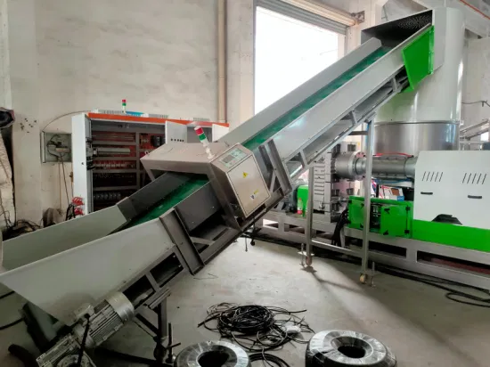 Waste Plastic HDPE PE PP BOPP Film Woven Jumbo Bag Pet Bottle ABS PC Drum Barrel Batery Box Nylon Crushing Recycling Granulating Pelletizing Washing Machine